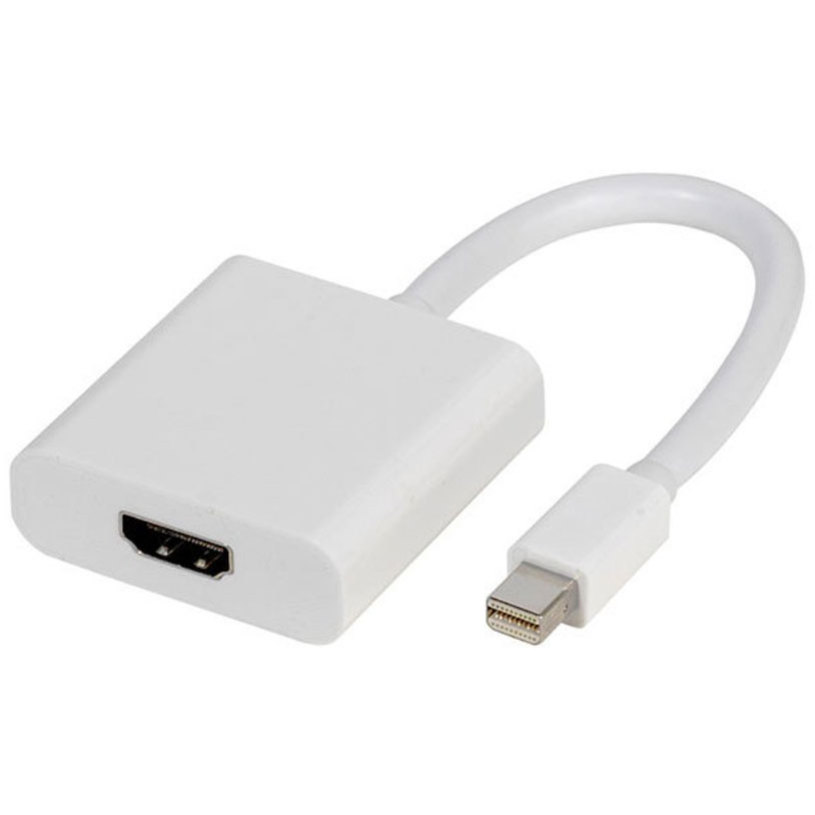 Кабел от източник с Mini DisplayP VIVANCO към приемник с HDMI Mini DisplayPort->HDMI 45495 работи само в тази посока Кабел от източник с Mini DisplayP VIVANCO към приемник с HDMI Mini DisplayPort->HDMI 45495 работи само в тази посока