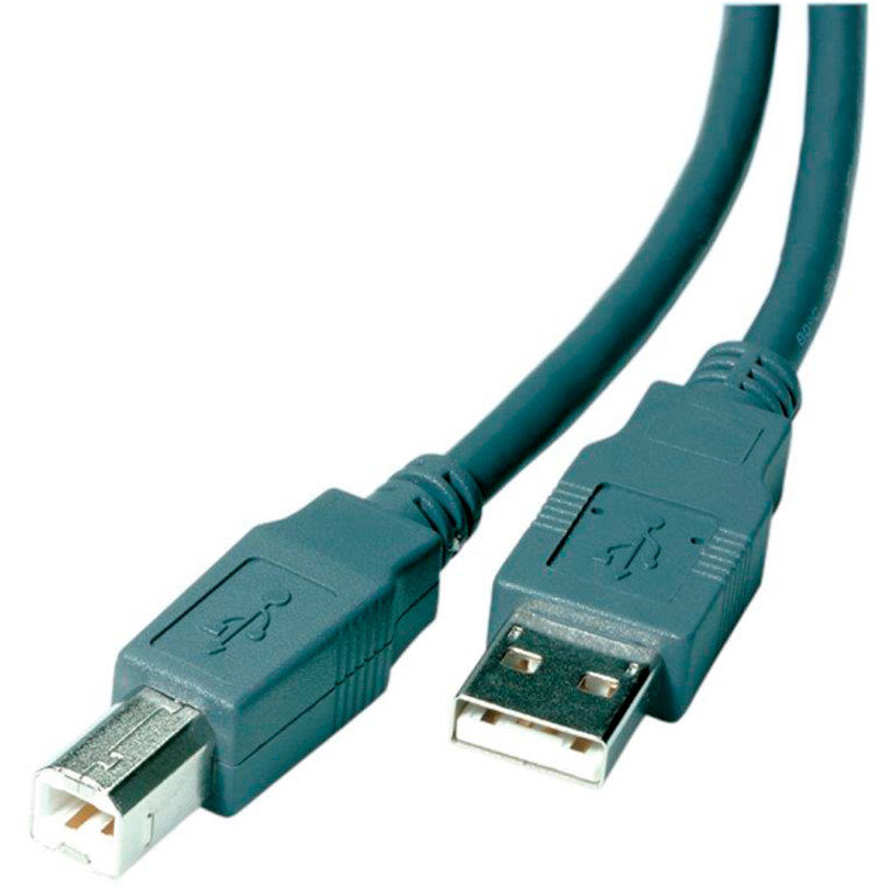 К-Л VIVANCO USB 2.0 A<->B 3M GRAY 22227
