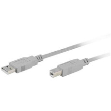 Cable VIVANCO USB 2.0 A-B 5 m GRAY 22228 Cable VIVANCO USB 2.0 A-B 5 m GRAY 22228