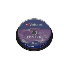 DVD+R Verbatim 4.7 GB 16x 43498 10 БР DVD+R Verbatim 4.7 GB 16x 43498 10 БР