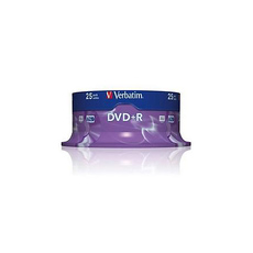 DVD+R Verbatim 4.7 GB 16x 43500 25 БР DVD+R Verbatim 4.7 GB 16x 43500 25 БР