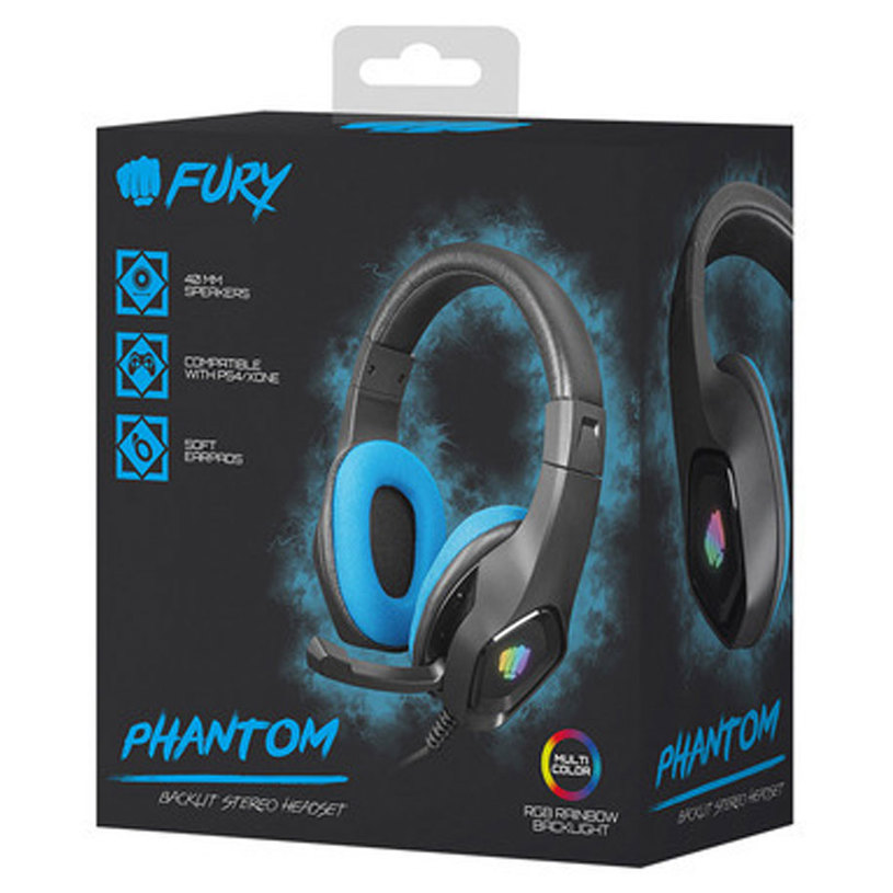 Headphones FURY PHANTOM NFU-1679 Headphones FURY PHANTOM NFU-1679