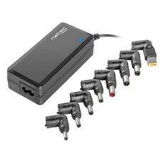 Charging adaptor for laptop NATEC TEMERA 70 NZU-1561 up to 65W, different tips Charging adaptor for laptop NATEC TEMERA 70 NZU-1561 up to 65W, different tips