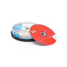DVD+R HP 4.7GB/16X 10PCS