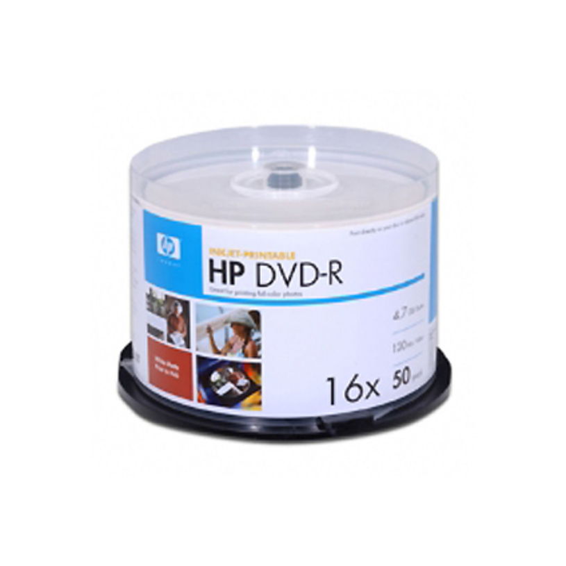 DVD-R HP 4.7GB/16X PRINT 50БР.