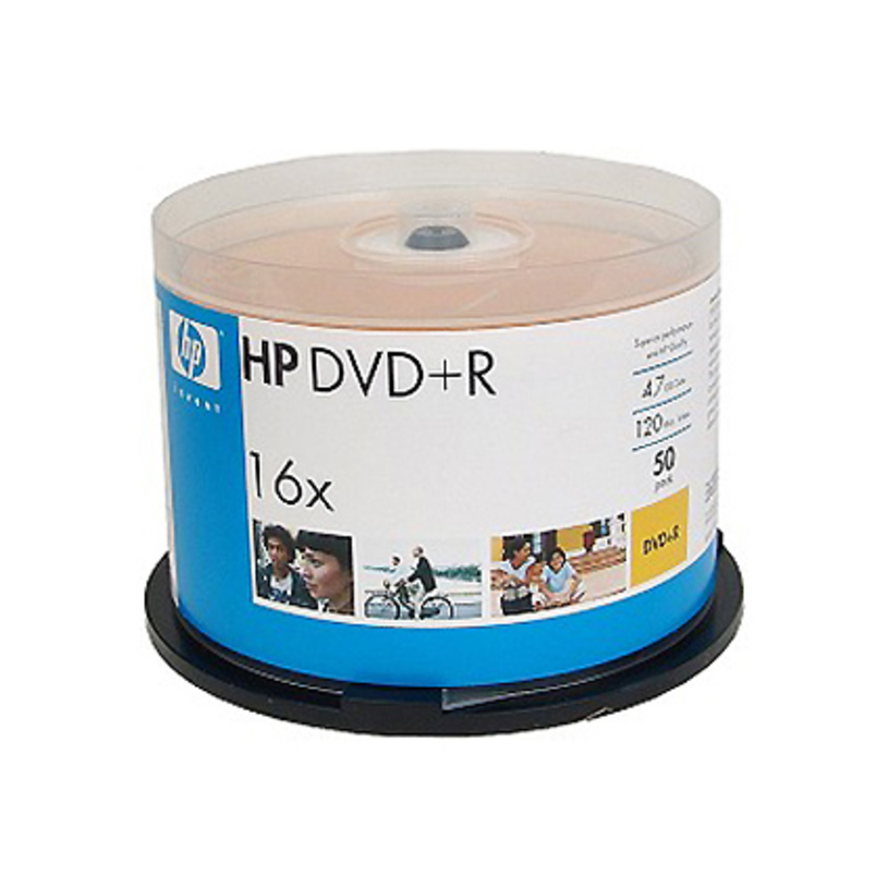 DVD+R HP 4.7GB/16X 50PCS