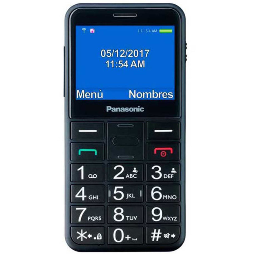 Мобилен телефон GSM PANASONIC KX-TU155 BLACK 2.40 ", ЗАДНА КАМЕРА 0.30 MPx Мобилен телефон GSM PANASONIC KX-TU155 BLACK 2.40 ", ЗАДНА КАМЕРА 0.30 MPx