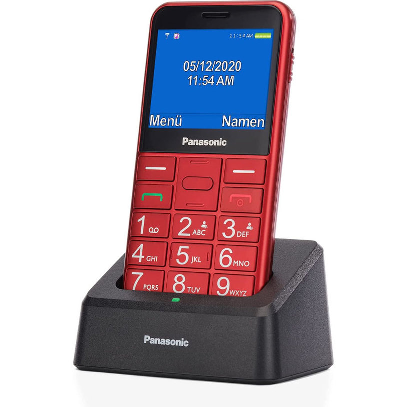 Mobile phone GSM PANASONIC KX-TU155 RED 2.40 ", REAR CAMERA 0.30 MPx Mobile phone GSM PANASONIC KX-TU155 RED 2.40 ", REAR CAMERA 0.30 MPx