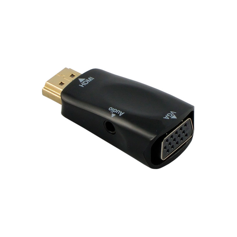 Адаптер - Кабел от източник с HDMI DIVA към женско VGA HDMI to VGA работи само в тази посока Адаптер - Кабел от източник с HDMI DIVA към женско VGA HDMI to VGA работи само в тази посока