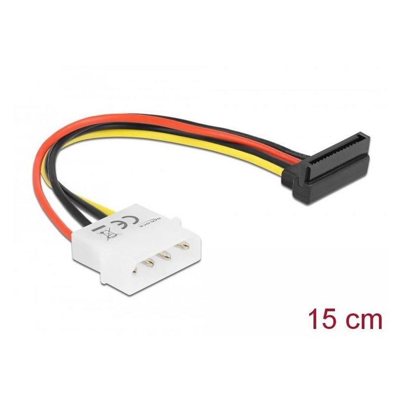 Кабел DELOCK POWER SATA HDD TO 4 PIN 60101 Кабел DELOCK POWER SATA HDD TO 4 PIN 60101