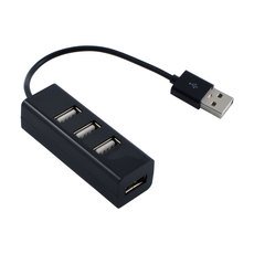 USB HUB DIVA 4 PORTS USB 2.0 BAR BK