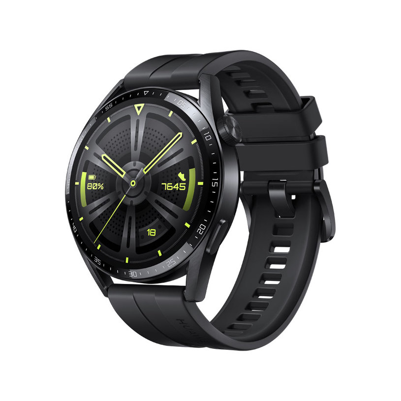 Смарт часовник HUAWEI WATCH GT 3 ACTIVE BK Stainless Black Fluoroelastomer Strap 46 MM, GPS, ПУЛСОМЕР, SPO2 Смарт часовник HUAWEI WATCH GT 3 ACTIVE BK Stainless Black Fluoroelastomer Strap 46 MM, GPS, ПУЛСОМЕР, SPO2