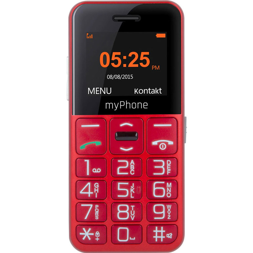 Mobile phone GSM MYPHONE HALO EASY RED 1.70 ", REAR CAMERA 0.30 MPx Mobile phone GSM MYPHONE HALO EASY RED 1.70 ", REAR CAMERA 0.30 MPx