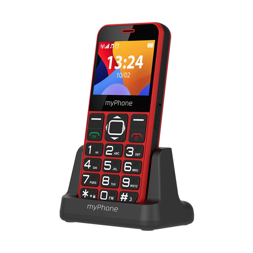 Цветен IPS екран 2.31" с едър шрифт
