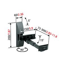 СТ.СТЕНА VOGELS VLB 200 СТ.СТЕНА VOGELS VLB 200