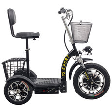 ЕЛЕКТРИЧЕСКА ТРИКОЛКА VSSPORT VS350 ДО 30 КМ/Ч, MILEAGE ДО 25 КМ ЕЛЕКТРИЧЕСКА ТРИКОЛКА VSSPORT VS350 ДО 30 КМ/Ч, MILEAGE ДО 25 КМ