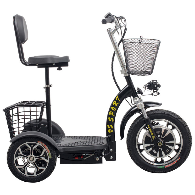 ЕЛЕКТРИЧЕСКА ТРИКОЛКА VSSPORT VS350 ДО 30 КМ/Ч, ПРОБЕГ ДО 25 КМ ЕЛЕКТРИЧЕСКА ТРИКОЛКА VSSPORT VS350 ДО 30 КМ/Ч, ПРОБЕГ ДО 25 КМ