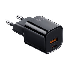 ЗАРЯДНО 220V XMART PD+QC3.0 33W BLACK ЗАРЯДНО 220V XMART PD+QC3.0 33W BLACK