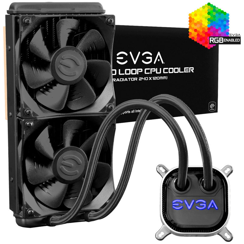 COOLING EVGA CLC 240mm RGB 400-HY-CL24-V COOLING EVGA CLC 240mm RGB 400-HY-CL24-V