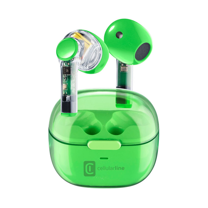 True wireless слушалки CELLULAR LINE FINE БЕЗЖИЧНА ВРЪЗКА, GREEN True wireless слушалки CELLULAR LINE FINE БЕЗЖИЧНА ВРЪЗКА, GREEN