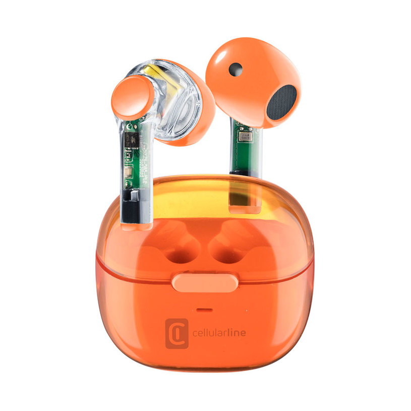 True wireless слушалки CELLULAR LINE FINE БЕЗЖИЧНА ВРЪЗКА, ORANGE True wireless слушалки CELLULAR LINE FINE БЕЗЖИЧНА ВРЪЗКА, ORANGE