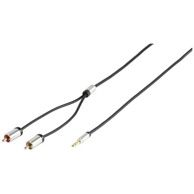 Кабел VIVANCO 3.5MM-RCA 1.5M 41202 Кабел VIVANCO 3.5MM-RCA 1.5M 41202