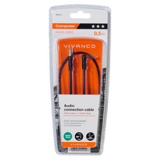 Cable VIVANCO 3.5-3.5 mm ъглов 45514 Cable VIVANCO 3.5-3.5 mm ъглов 45514