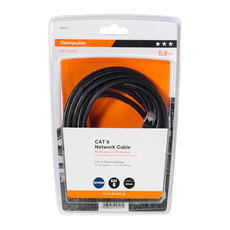 Cable VIVANCO CAT6 UTP 5M BK 45317 Cable VIVANCO CAT6 UTP 5M BK 45317