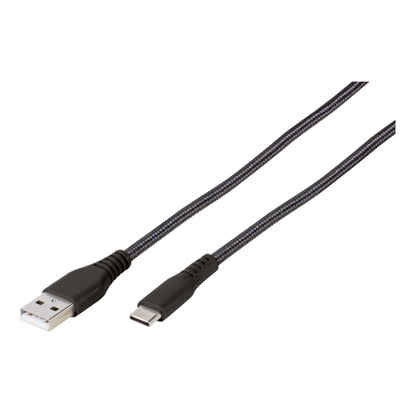 КАБЕЛ LONGLIFE USB-A/USB-C 1.5M BK 61695 КАБЕЛ LONGLIFE USB-A/USB-C 1.5M BK 61695