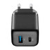 ЗАРЯДНО 220V 30W PD GAN USB+TYPE-C BK^ ЗАРЯДНО 220V 30W PD GAN USB+TYPE-C BK^