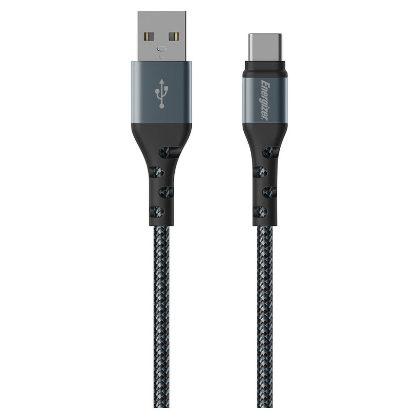 КАБЕЛ ENERGIZER USB TYPE-C 2 m C520CKBK КАБЕЛ ENERGIZER USB TYPE-C 2 m C520CKBK