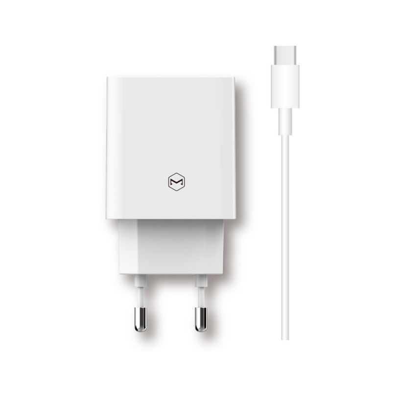 ЗАРЯДНО 220V XMART 2.4A + TYPE C WHITE ЗАРЯДНО 220V XMART 2.4A + TYPE C WHITE