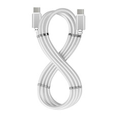 КАБЕЛ CELLY TYPE-C КЪМ TYPE-C 60W/1m WH КАБЕЛ CELLY TYPE-C КЪМ TYPE-C 60W/1m WH