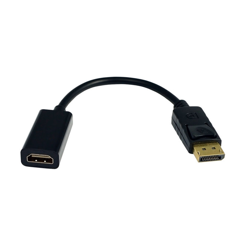 Адаптер - Кабел от източник с DisplayPort DIVA към женско HDMI DisplayPort M->HDMI-F 1080P работи само в тази посока Адаптер - Кабел от източник с DisplayPort DIVA към женско HDMI DisplayPort M->HDMI-F 1080P работи само в тази посока
