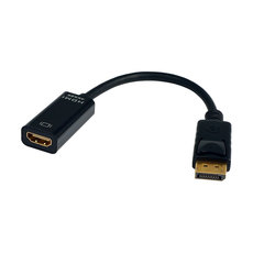 Адаптер - Кабел от източник с DisplayPort DIVA към женско HDMI DisplayPort M -> HDMI-F 4K работи само в тази посока Адаптер - Кабел от източник с DisplayPort DIVA към женско HDMI DisplayPort M -> HDMI-F 4K работи само в тази посока