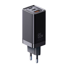 Зарядно устройство за лаптоп XMART 20V 65W GAN BK Зарядно устройство за лаптоп XMART 20V 65W GAN BK