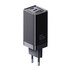 ЗАХР. XMART DUAL TYPE-C 20V 65W GAN BK ЗАХР. XMART DUAL TYPE-C 20V 65W GAN BK