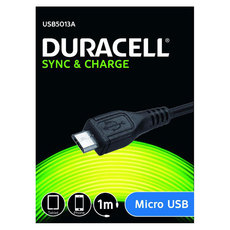 КАБЕЛ DURACELL MICRO USB 1M BK USB5013A КАБЕЛ DURACELL MICRO USB 1M BK USB5013A