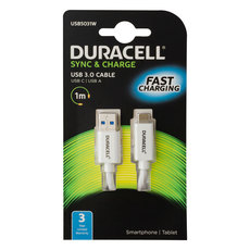 DURACELL КАБЕЛ USB 3.0-TYPE-C 1M USB5031