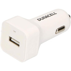 ЗАРЯДНО 12V DURACELL 2.4A DR5030W WHITE ЗАРЯДНО 12V DURACELL 2.4A DR5030W WHITE