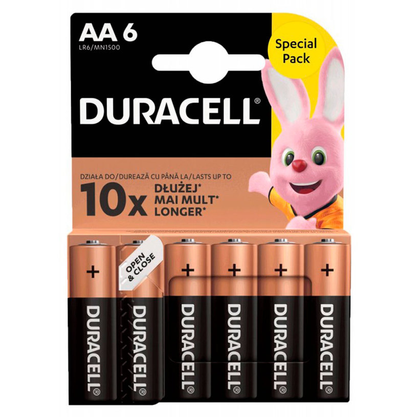 BATTERIES DURACELL BASIC AA BATTERIES DURACELL BASIC AA