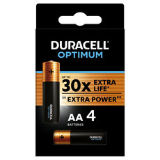 БАТЕРИИ DURACELL OPTIMUM AA БАТЕРИИ DURACELL OPTIMUM AA