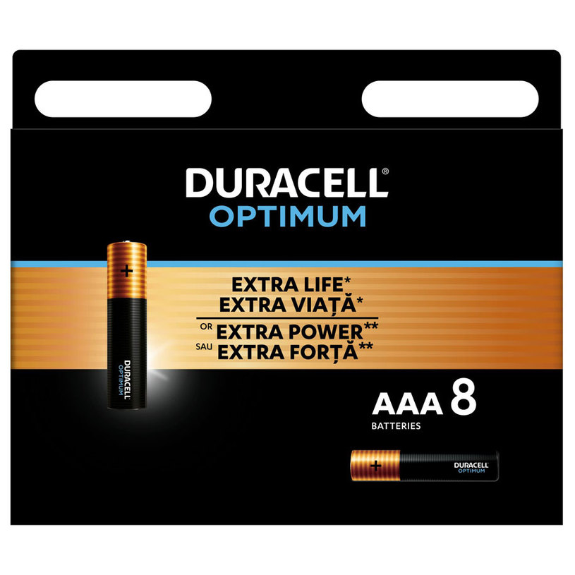 BATTERIES DURACELL OPTIMUM AAA BATTERIES DURACELL OPTIMUM AAA