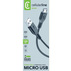 КАБЕЛ USB-A TO MICRO USB 1.15 m BLACK КАБЕЛ USB-A TO MICRO USB 1.15 m BLACK
