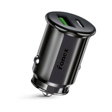ЗАРЯДНО 12V FONEX PD 36W BLACK ЗАРЯДНО 12V FONEX PD 36W BLACK