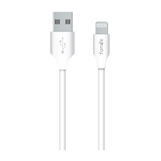 КАБЕЛ FONEX USB-A LIGHTNING 10W 1.5m WH КАБЕЛ FONEX USB-A LIGHTNING 10W 1.5m WH