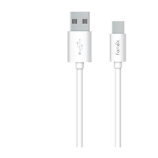 КАБЕЛ FONEX USB-A TYPE-C 25W 1.5m WHITE КАБЕЛ FONEX USB-A TYPE-C 25W 1.5m WHITE