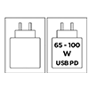65-100W USB-PD 65-100W USB-PD