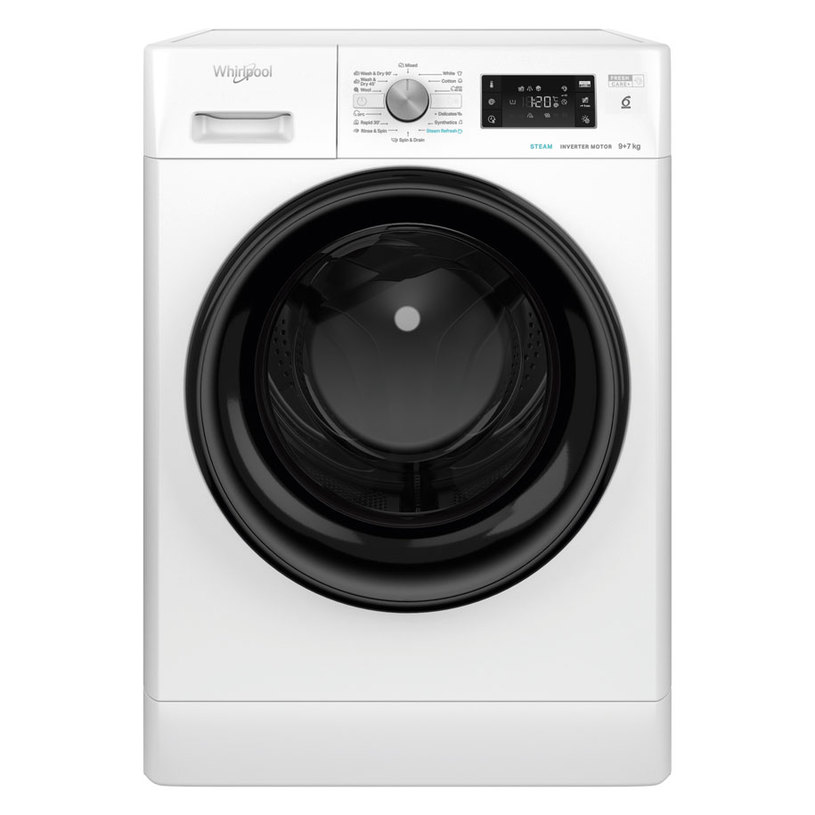 Пералня със Сушилня WHIRLPOOL FFWDB 976258 BV EE 1600 об/min, ИНВЕРТОРЕН МОТОР Пералня със Сушилня WHIRLPOOL FFWDB 976258 BV EE 1600 об/min, ИНВЕРТОРЕН МОТОР