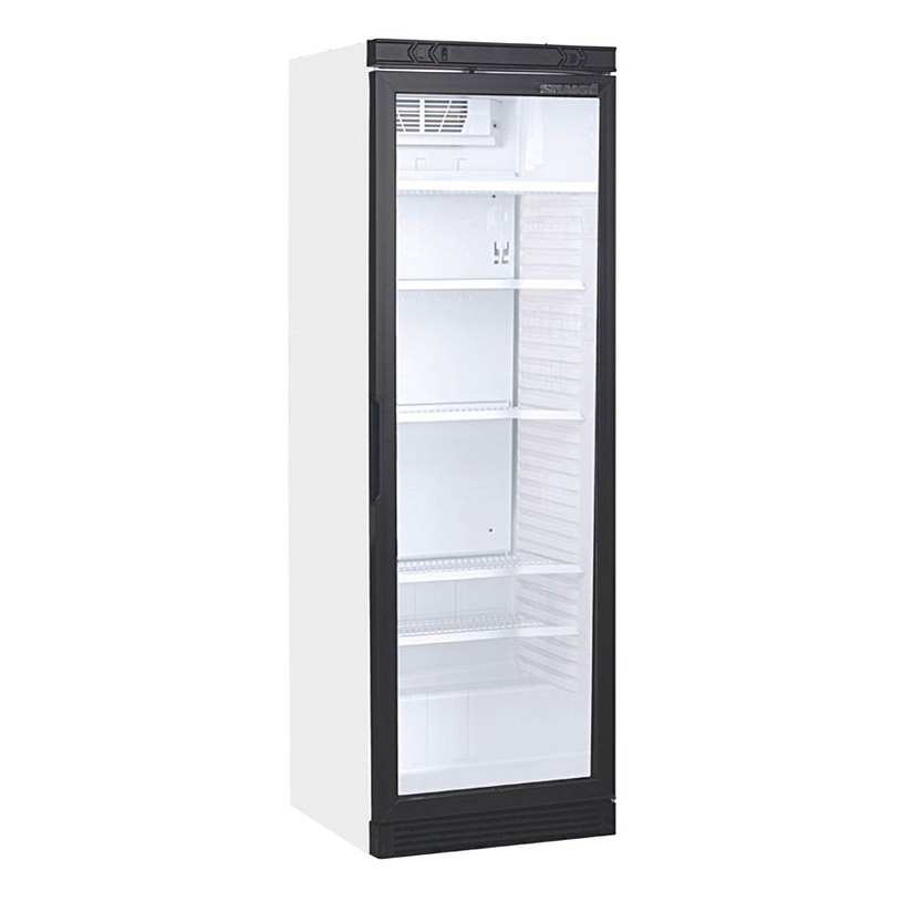 Double tempered glass door